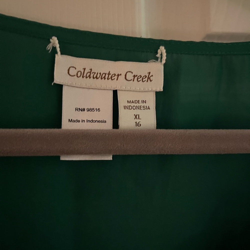 Coldwater Creek ladies blouse